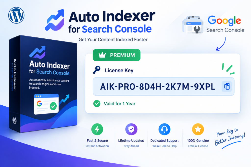 Auto Indexer for Search Console For A Year
