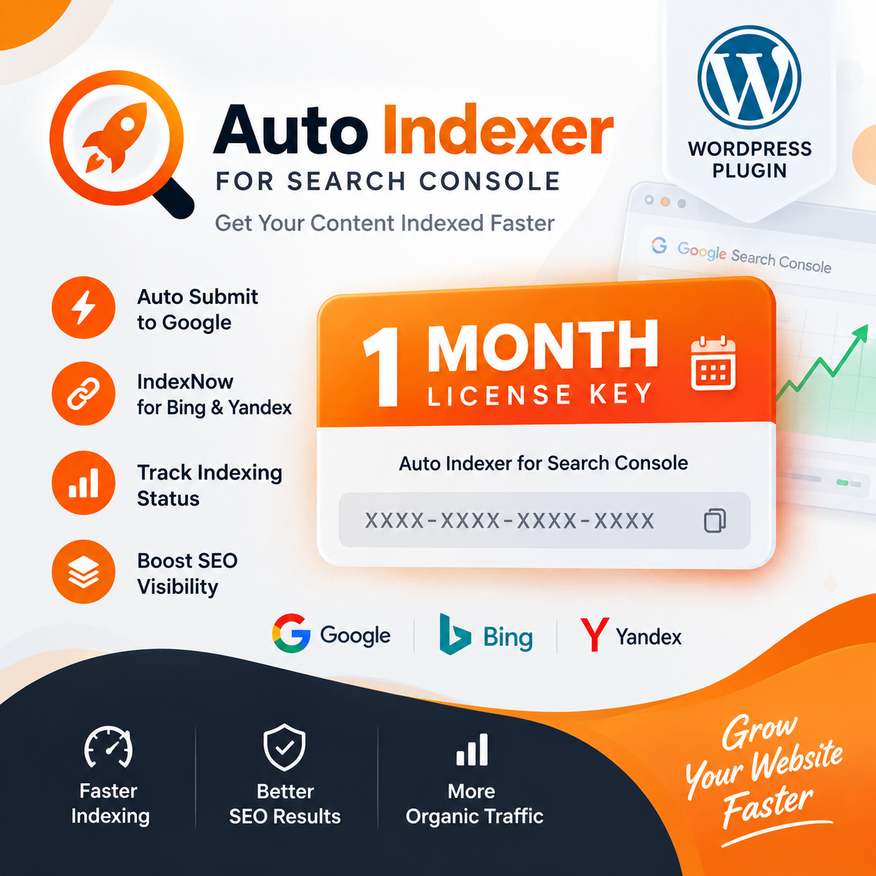 Auto Indexer for Search Console For A Month